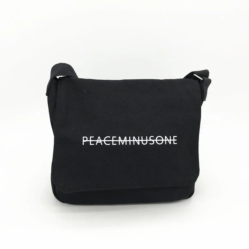 Kpop G-Dragon вышивка Peaceminusone сумка через плечо сумка для покупок Kwon JI Young
