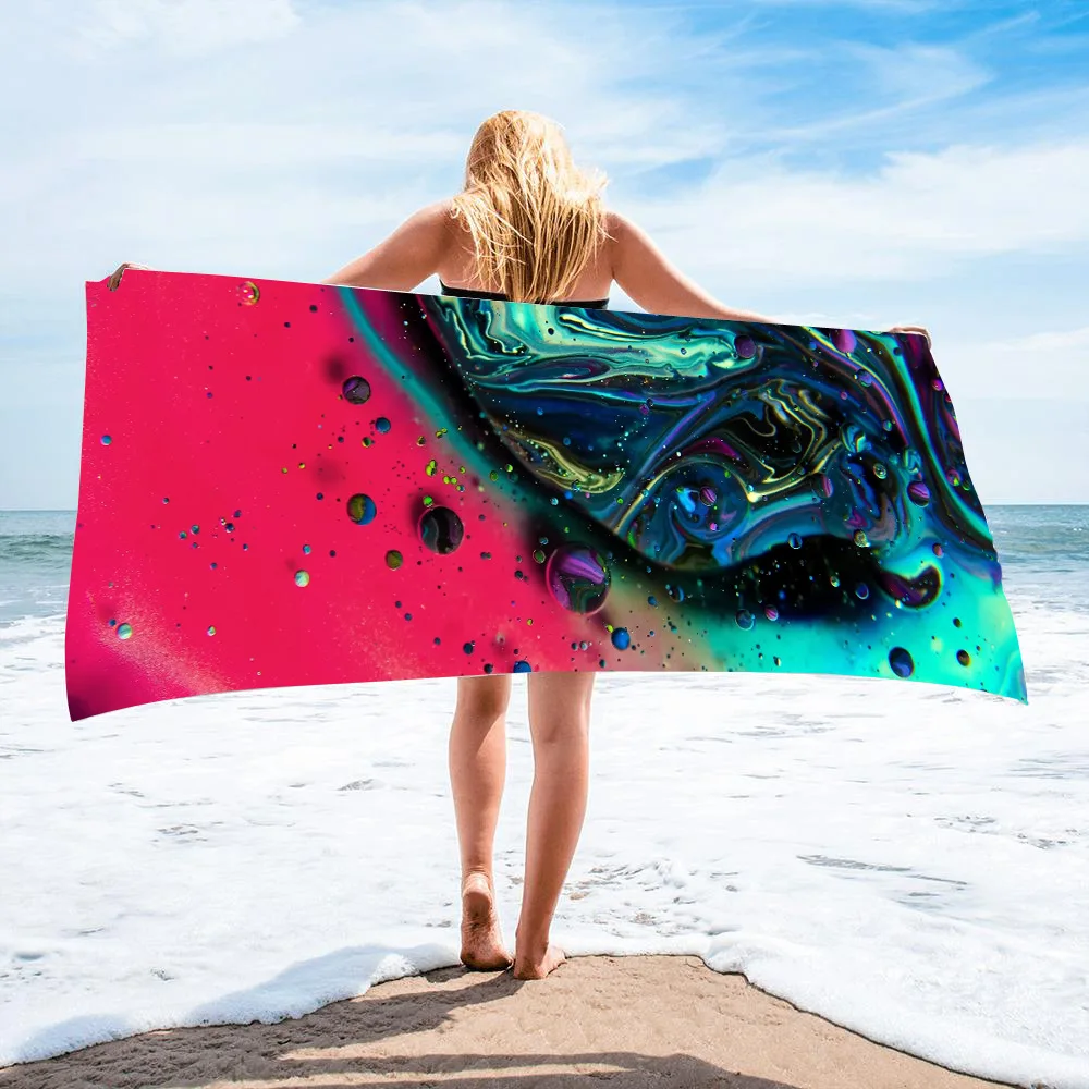 Лидер продаж пляжные полотенца из микрофибры банные Пляжная подушка для