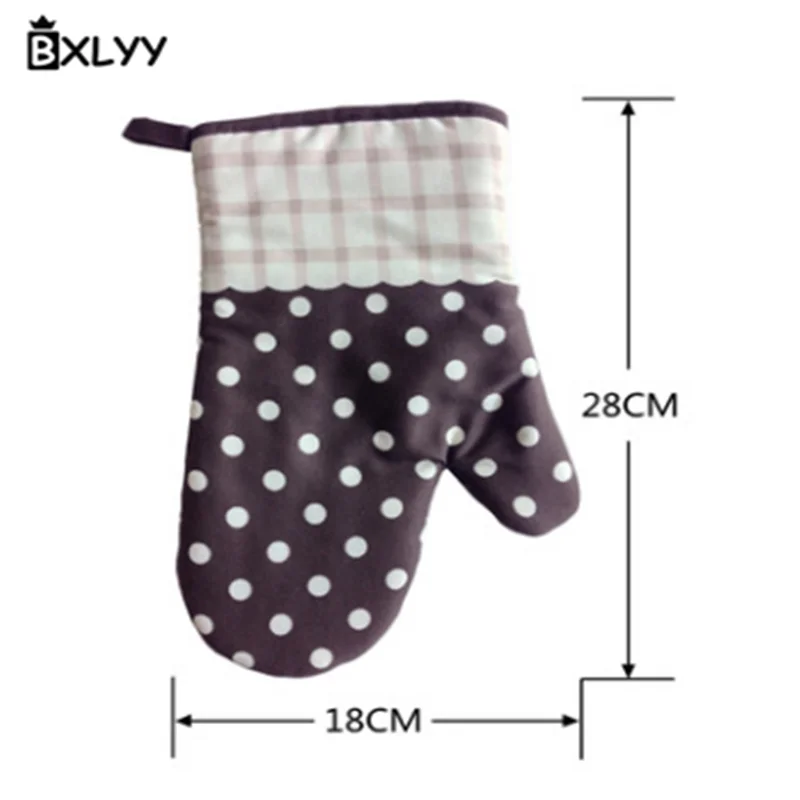 BXLYY 1 шт. утолщенные Утепленные перчатки для микроволновой печи термостойкие