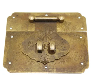 

78*63MM Antique Copper Button Brass Button Wooden Box Button Gift Box Button Packing Button Copper