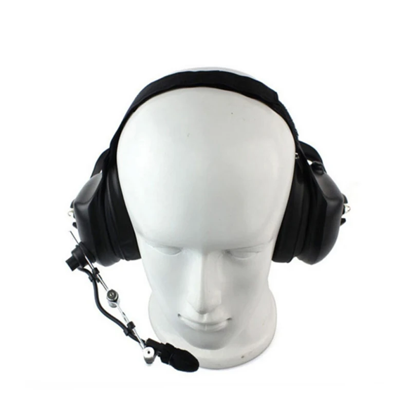 Noise Cancelling Headset for ICOM, IC-V80, IC-V85, IC-F3, F4, IC-F20, IC-V82, Two Way Radio