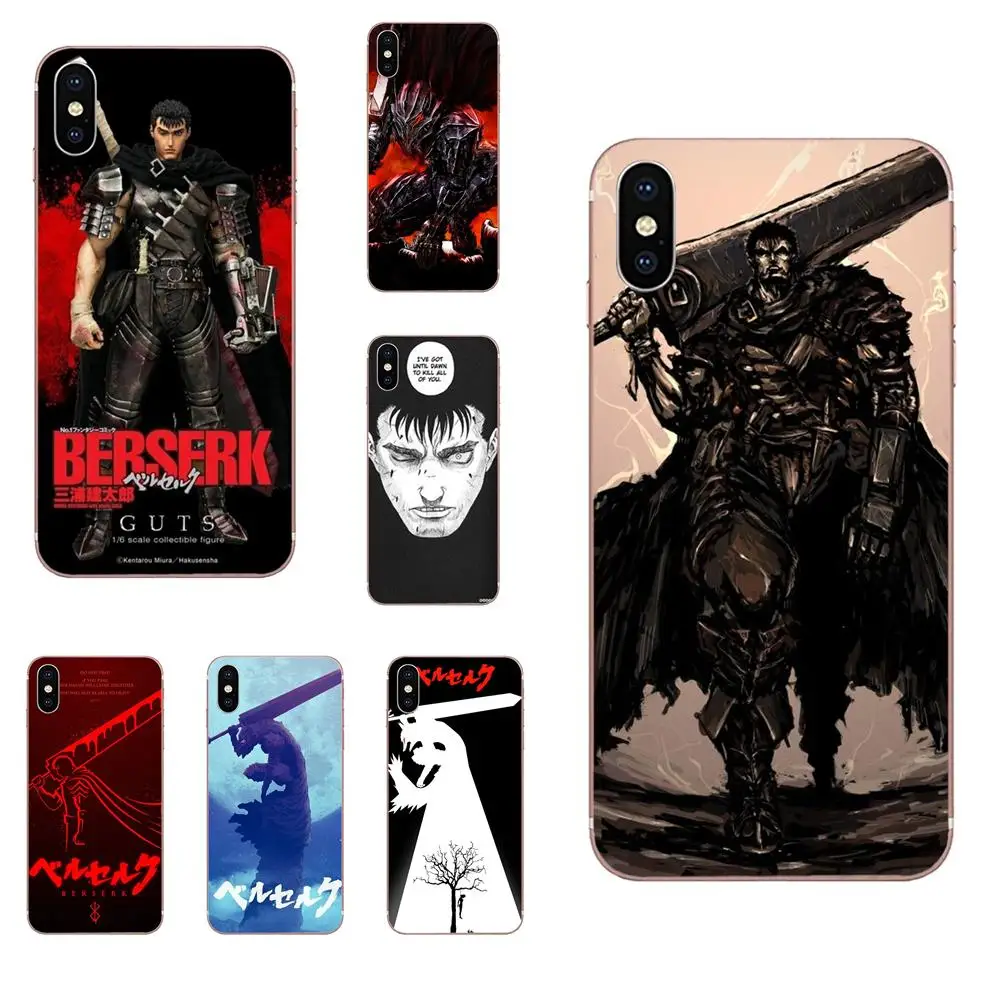Высококачественный Классический чехол Berserk для телефона аниме Xiaomi Mi note 9 10 mi10 mi9 mi8