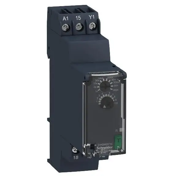 

RE7PE11BU is replaced by: RE22R1HMR Modular timing relay, 8 A, 0.05 s…300 h, 1 CO, interval, 24...240 V AC/DC