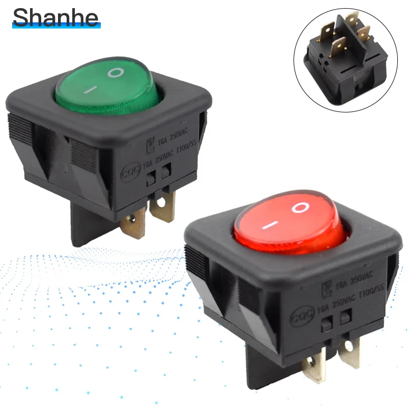 

RK1-05 illumated mini rocker switch,boat switch,4pins