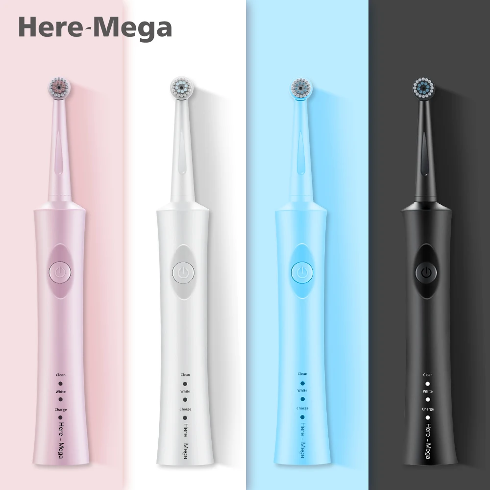 Регулируемая вращающаяся электрическая зубная щетка USB R02|electric toothbrush rotation|teeth