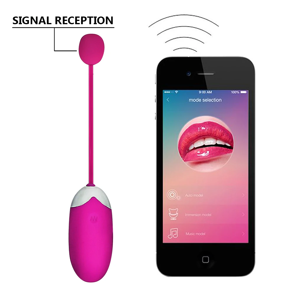 Вибратор пуля OLO с Bluetooth Беспроводное дистанционное управление вибрирующее яйцо