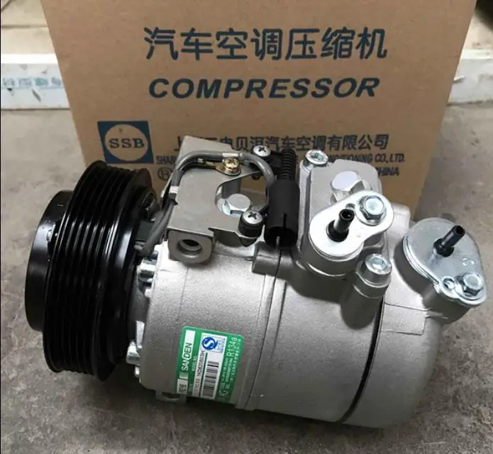 Компрессор переменного тока в сборе. Набор для китайских SAIC ROEWE 550 MG6 1 8 T