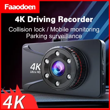 

Dash Cam One Lens 4K UHD Recording Car Camera DVR Night Vision WDR G-Sensor Motion Detectio