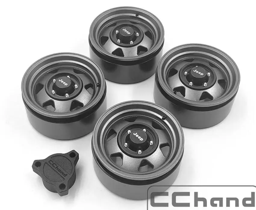 1,9 дюймовые литые диски/диски для Tamiya d90 HILUX Axial SCX10 AX90046 TRX4 LC70 FJ40 xl RC Cross PG4 Capo JKMAX 8x8 HSP 91480 6x6 - Цвет: 4PCS  A