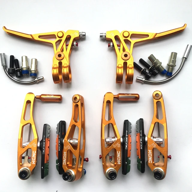 KCNC マウンテン用 Vブレーキセット ブラック KCNC-Vマウンテンバイク用ブレーキキャリパー、bmx折りたたみ