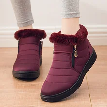 Женские ботинки; Новинка года; зимняя обувь для женщин; зимние ботинки; водонепроницаемые ботильоны; botas Mujer; повседневные зимние ботинки; женские ботинки