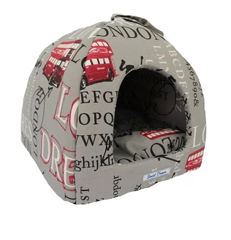 

Bobrovo YARD Dog House "SWEET SON» № London 2 42 x 42 x 38 cm