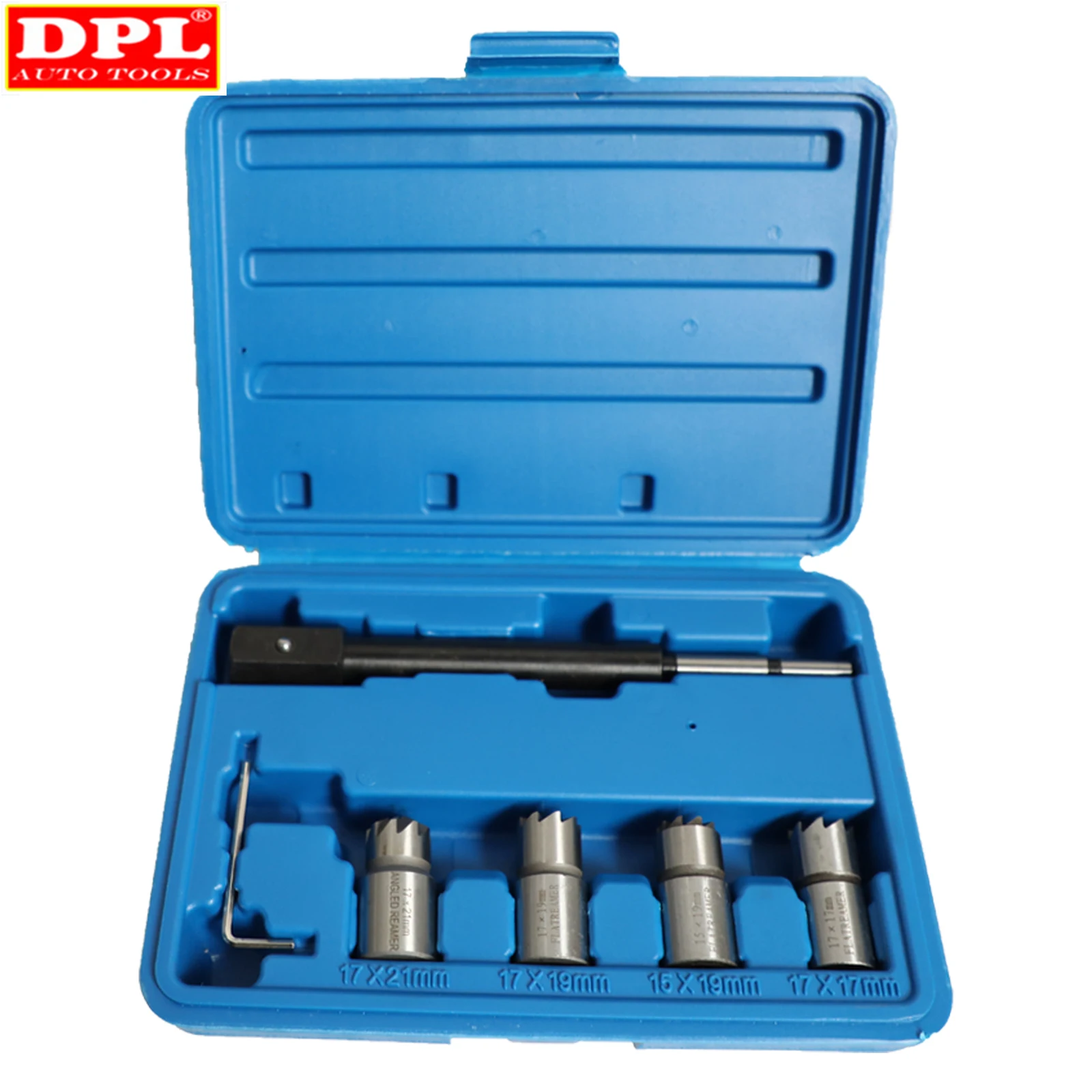 Lowered 5PCS Diesel Injector Seat Cutter Tool Set Cleaner Carbon Cutting Tool Kit y5K5enmVr