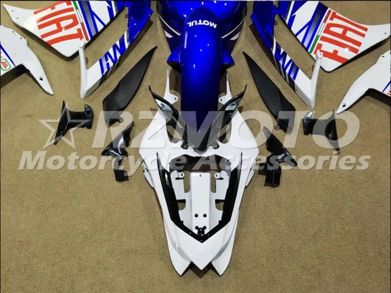 4 подарки ABS литья под давлением Мотоцикл Обтекатели подходит для Yamaha YZF-1000-R1 2007 2008 07 08 обтекатель кузова набор белый синий