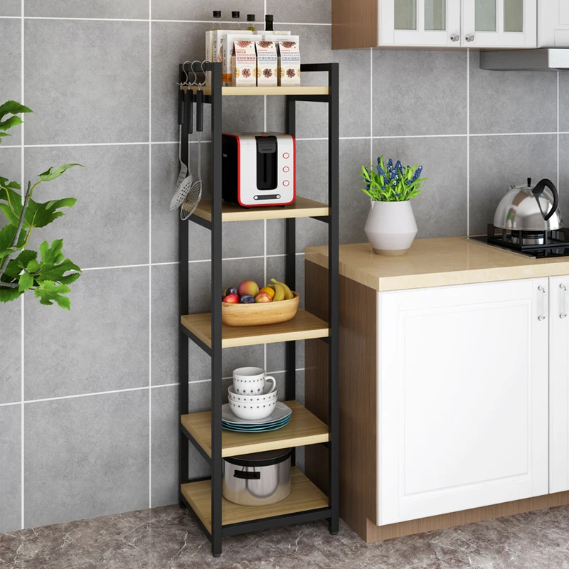 

Kitchen shelf seam 40cm refrigerator receptacle shelf pot shelf microwave oven shelf landing multi-layer