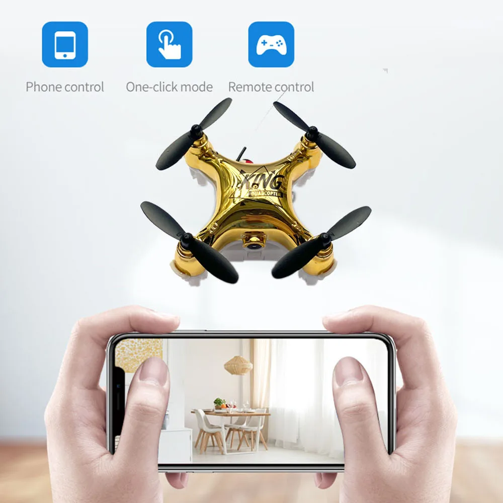 Drone Mini Dron Selfie RC Quadcopter Camera HD 1080P Wifi FPV Dron Foldable Altitude Hold RC Helicopter Drones Professional Toy