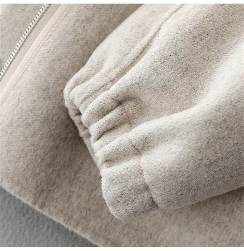 PUDI ZY18703 женское Шерстяное теплое пальто из натуральной шерсти Женская кроличий мех подкладка Лисий меховой воротник для отдыха осень/зима шерсть длинная верхняя одежда