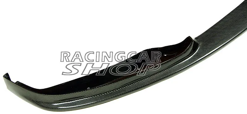 H STYLE REAL CARBON FIBER FRONT BUMPER LIP SPOILER FOR BMW F30 3-SERIES SEDAN 2012UP