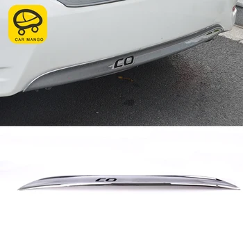 

CaeManGo for Toyota Corolla 2014-2018 Car Rear Bumper Fender Protector Cover Trim Frame Sticker Chrome Pad Exterior Accessories