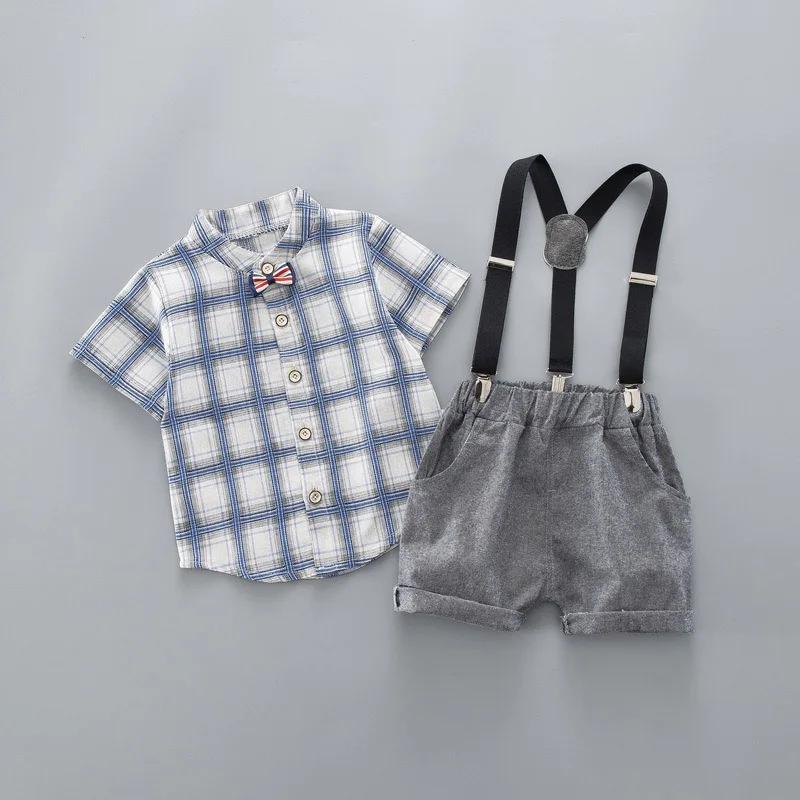 BibiCola/комплект летней одежды для детей, футболка для маленьких мальчиков и девочек+ шорты-Комбинезон спортивный костюм из 2 предметов комплект детской одежды, одежда для маленьких мальчиков - Цвет: Lotus цвет