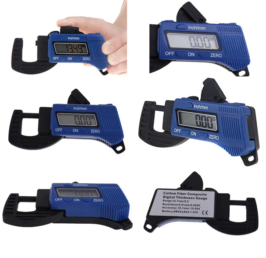 Цифровой измеритель толщины мини микрометр 0 5 &quot12 7 мм|meter wifi|meter bandmicrometer sale |