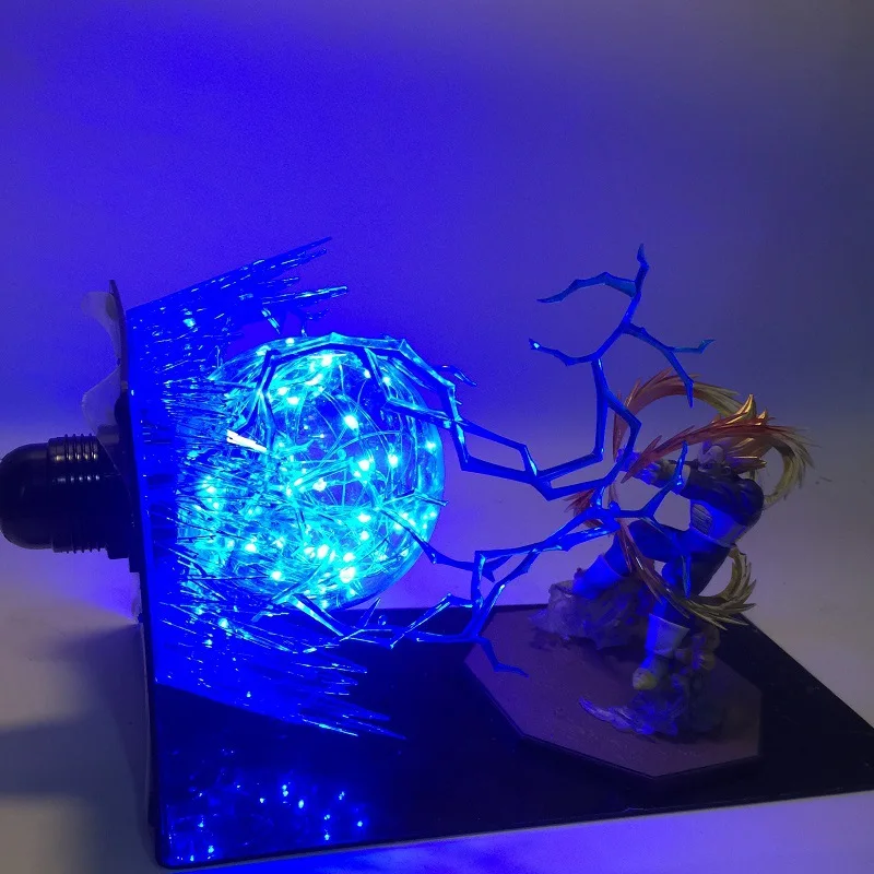Аниме Dragon Ball Sun Wukong Garage Kit Креативный светодиодный светильник Настольная лампа для защиты глаз светящаяся игрушка креативный
