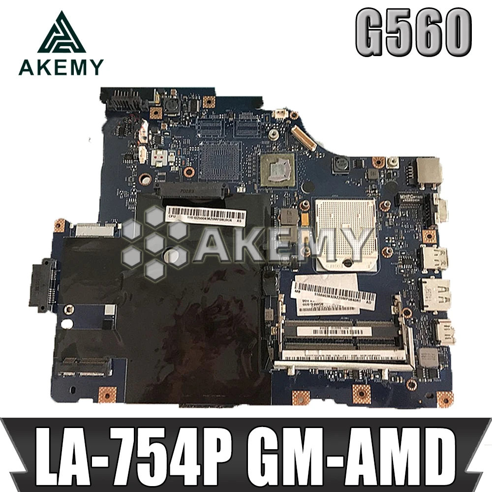 LA-754P материнская плата для For Lenovo G560 Z560 ноутбука (без порта HDMI) Тестовая |