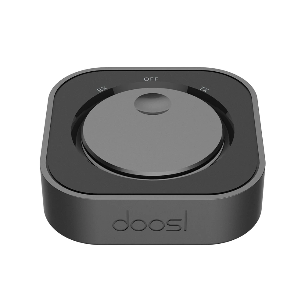 DOOSL Универсальный 2-в-1 Bluetooth V4.1 передатчик-приемник Беспроводной Wi-Fi 3,5 мм стерео Выход для ТВ гарнитура ПК Динамик приемник