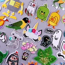 

Cartoon Patch Embroidered Patches For Clothing Thermoadhesive Patches On Clothes Animal Badges Patch For Clothes DIY Applique