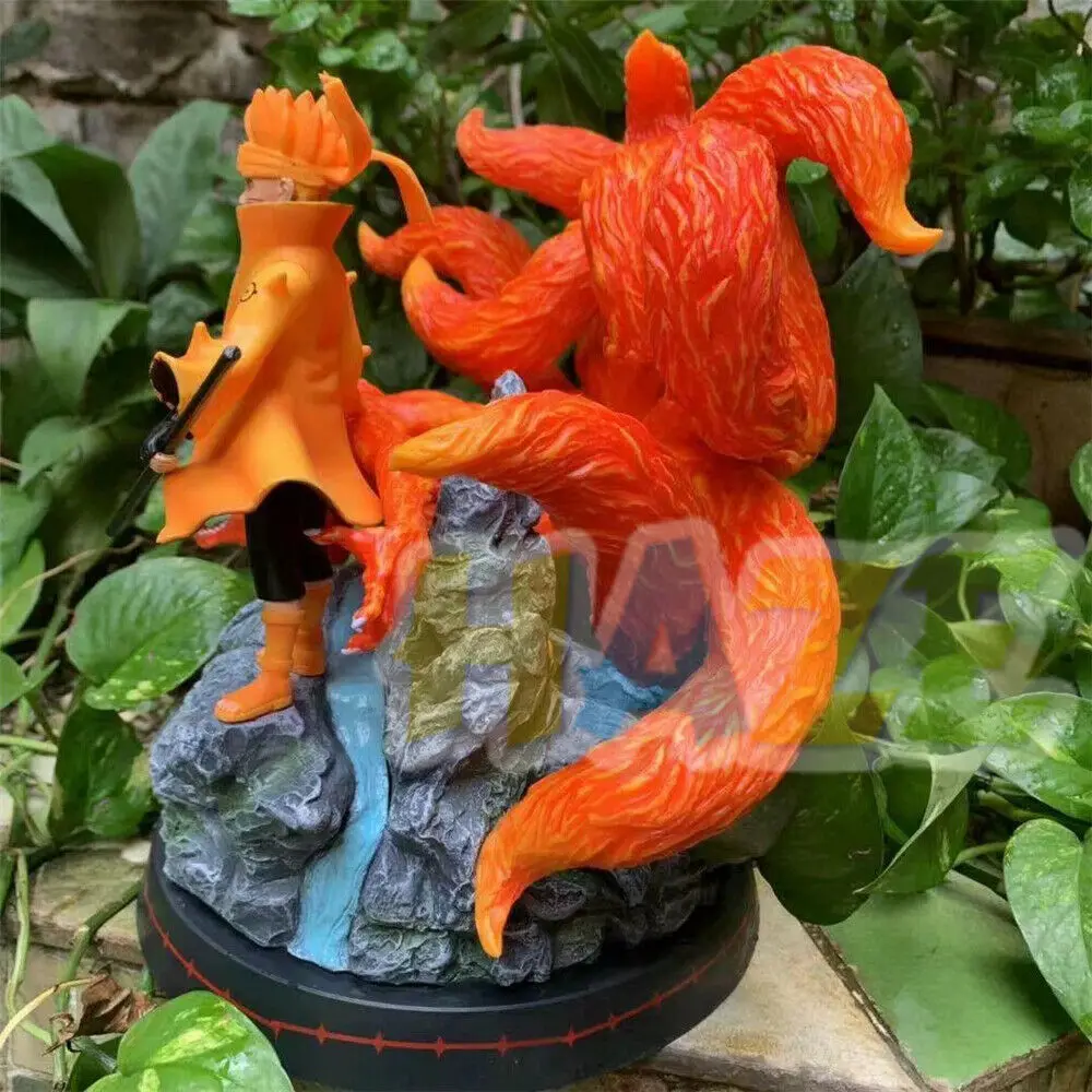 Аниме Наруто Узумаки Наруто нарисованная статуя фигурка коллекция игрушек 25 см подарки для коллекции друзей