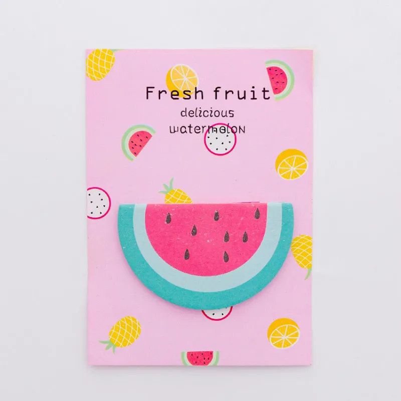 

Watermelon fruit note book Creative small fresh DIY note strip a pack 30 pcs Kawaii student stationery office stationery