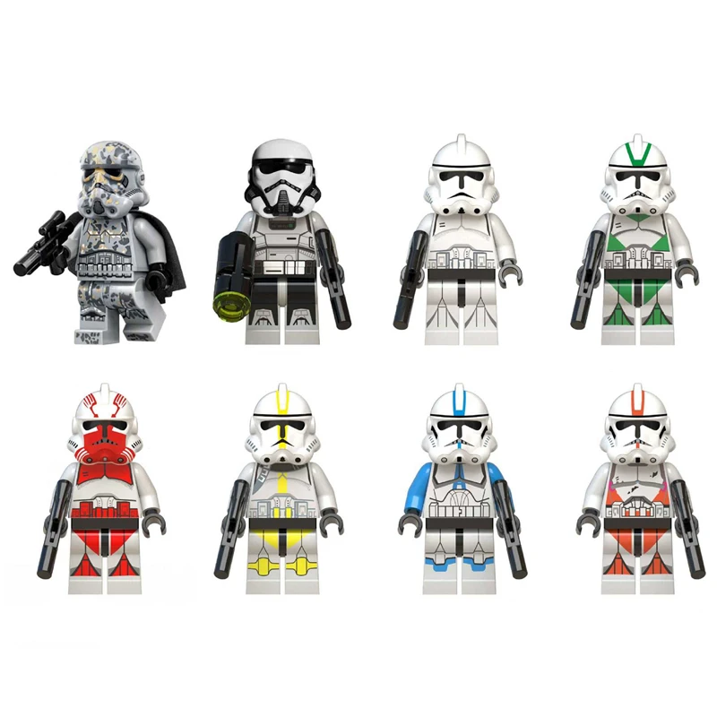 

8 Style Star Wars Compatible Lepining Building Blocks Model Dolls Action Figures Bricks Toys Children Birthday Gift Toys