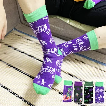 

Design Men Sock Men's Standard Socks Marvel Unisex Colorful Casual Clown High Adult Cotton Funny Trendy Spring Autumn Skarpetki