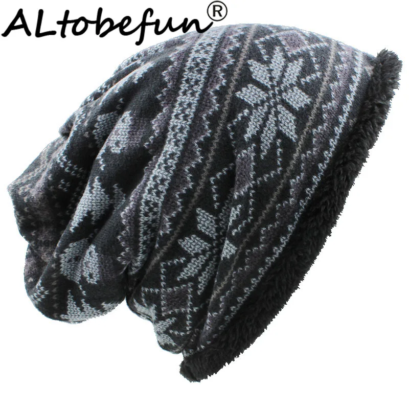 

ALTOBEFUN Autumn Winter Vintage Design Dual-use Hats For Women Warm Ladies Skullies Beanies Girl Fashion Scarf Brand BHT061