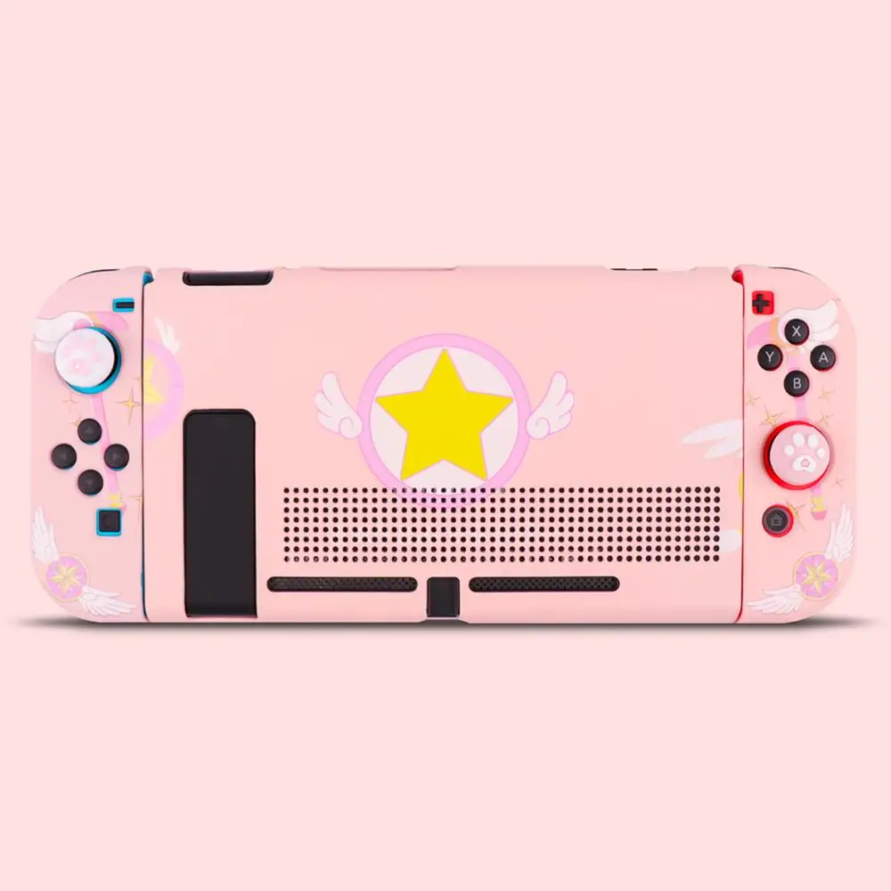 

iBen Protective Case Shell For Nintend Switch Shells Case PC Housing Shell Pink Case For Nintend Switch Joy Con Shell