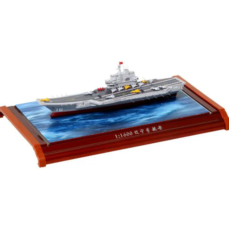 

1/1600Scale Aircraft Carrier Ship Navy Liaoning Battleship Warship Model Toy Model Alloy Metal Model F Collection Kids Souvenir