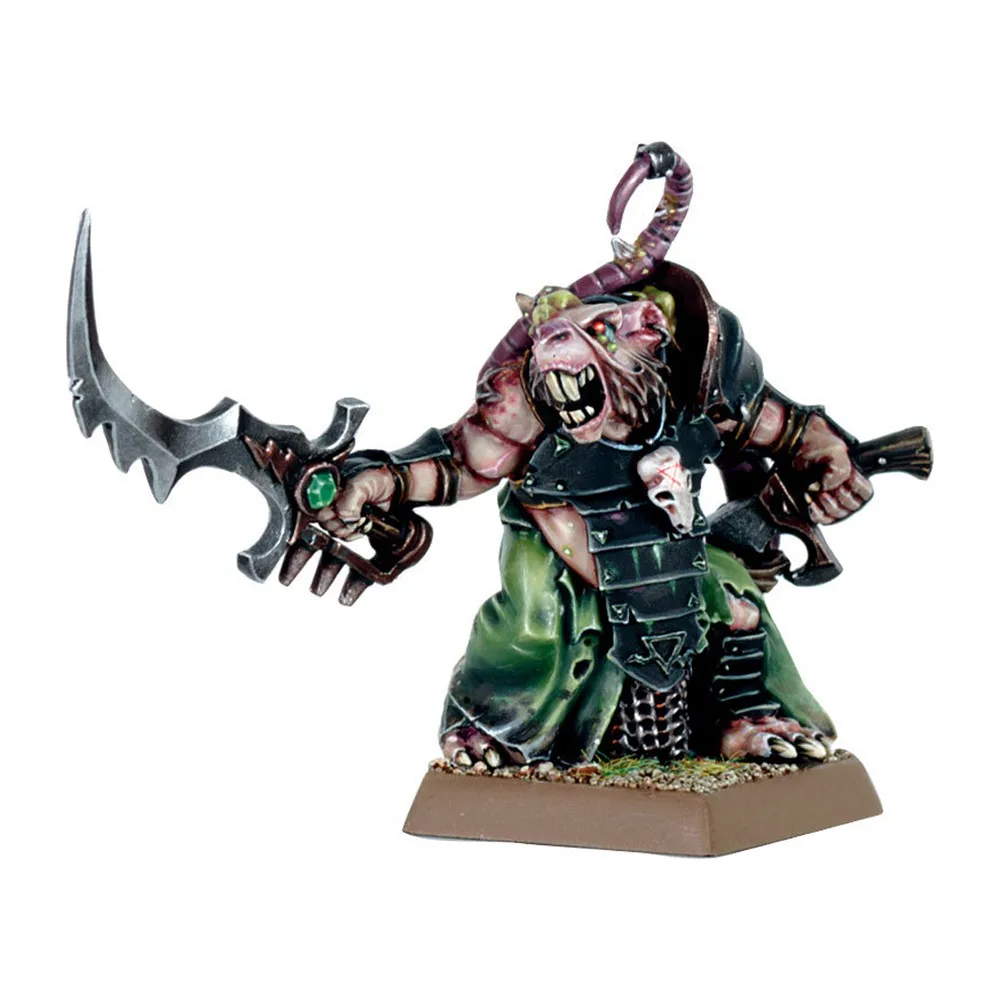 

Skaven Warlord Spinetail(Metal)