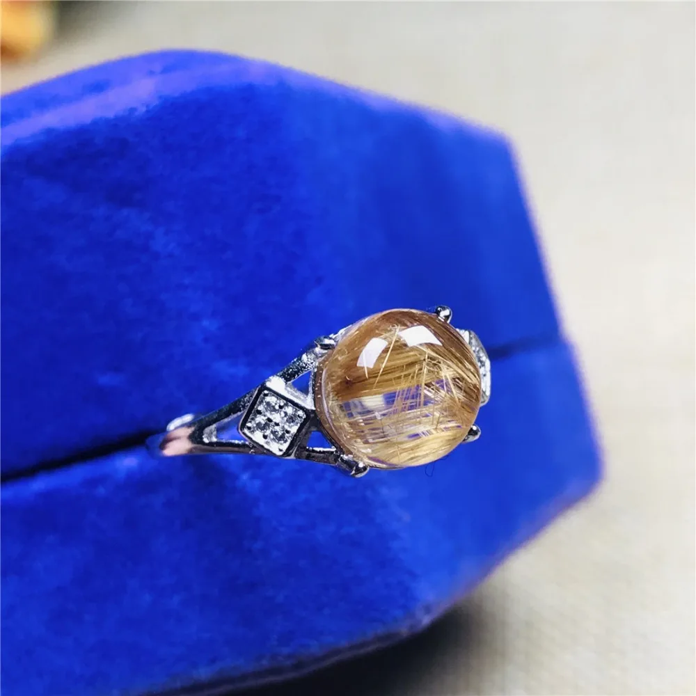 Gold Rutilated Ring (122)