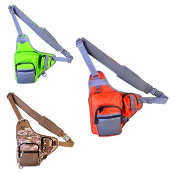 

New Messenger Bag Durable Scratch Fishing Tackle Fishing Bag Practical Waterproof Fishing Tackle