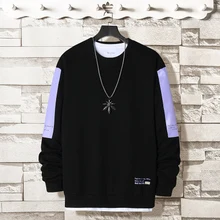 Casual Sweatshirt Men 2021 Autumn Streetwear Pullovers Hoodies Mens Sweatshirts Letter Printing