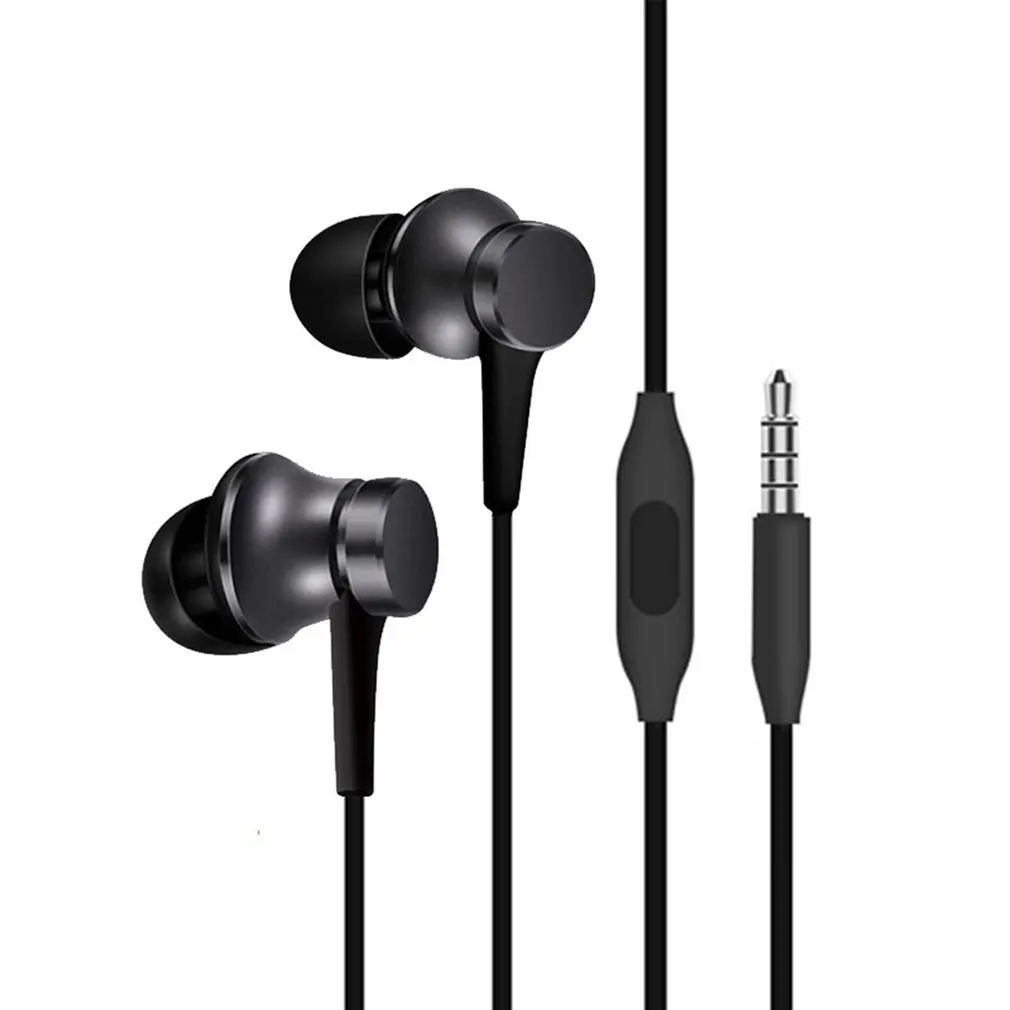 Mi спорт музыкальный плеер Piston 3 наушники микрофон свежий 5 мм вкладыши для SM USB с