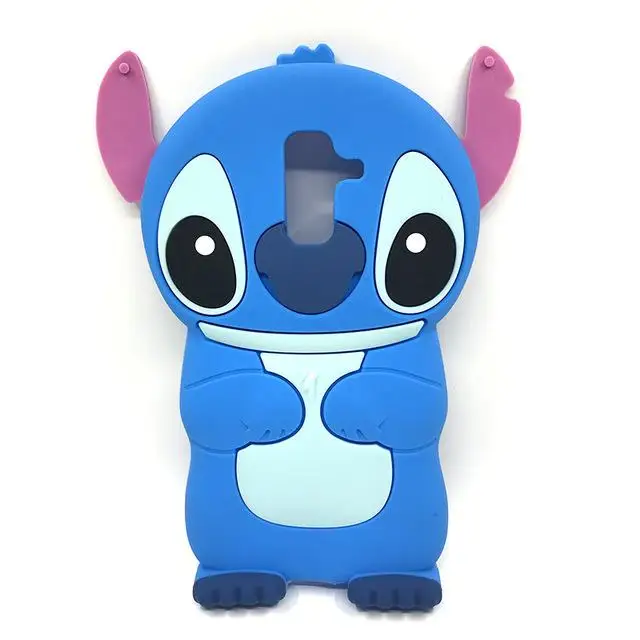 Милый 3D стежка чехол для Coque samsung Galaxy Grand Prime Plus G532 G530 J3 J5 J7 J4 J6 J8 A6 Мягкий силиконовый чехол - Цвет: Синий