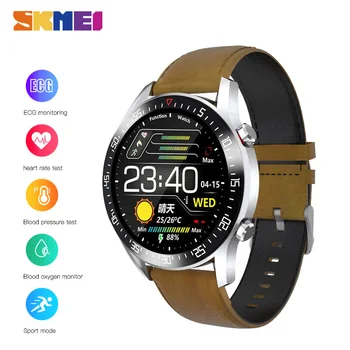 

SKMEI New C2 Metal Smart Watches Fitness Tracker Blood Pressure oxygen Heart Rate Sleep Monitor Smartwatch For Android ios Phone