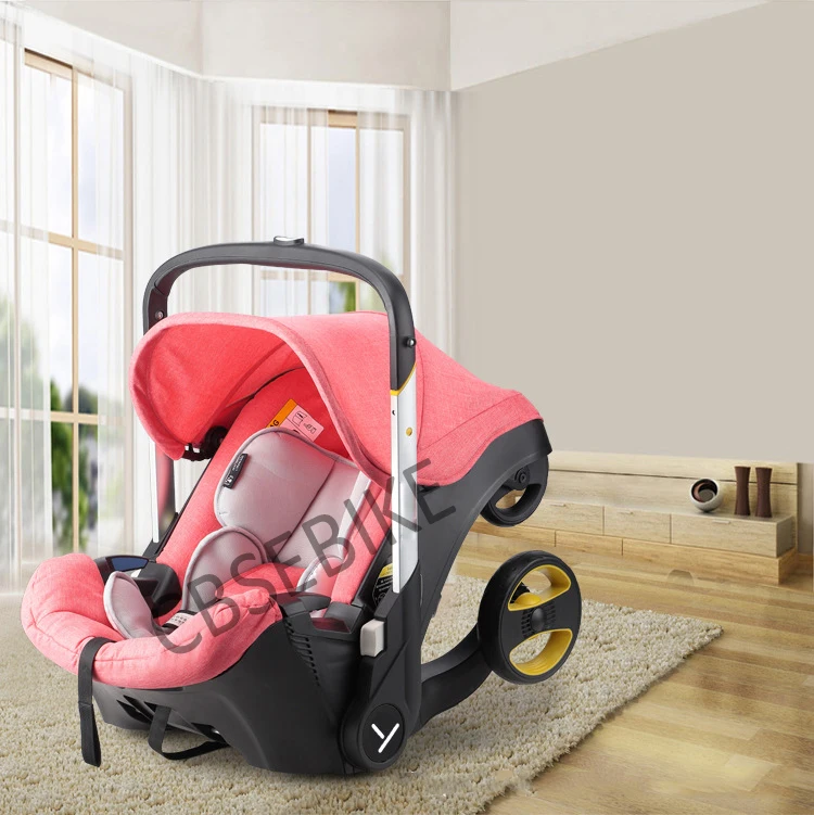 Discount Bicycle Stroller Safety Seat Two-way Four-in-one Multi-purpose Cart Light Stroller Foldable Cart 12
