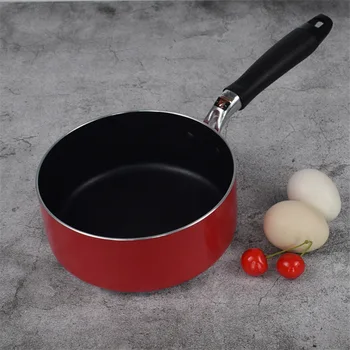 

Milk Pan Non-stick Pan Household Small Milk Pan 16cm Non-Stick Pan General Purpose Milk Pan For Induction Cooker Hot Pot