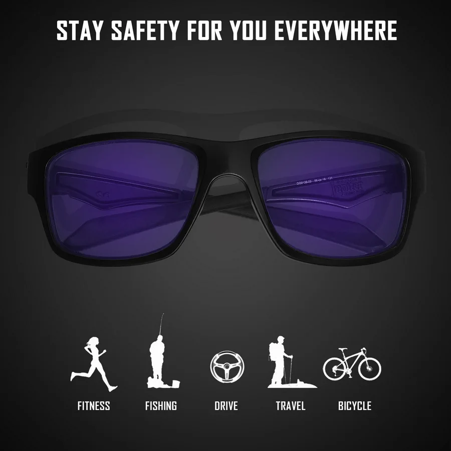 3 пары поляризованных солнцезащитных очков OOWLIT Сменные линзы для Oakley 2 черные