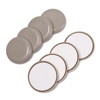 

New 4pcs Anti Noisy Furniture Leg Slider Pads Table Sofa Chair Fittings Home Floor Protector Easy Move Self-Adhesive Slip Mat