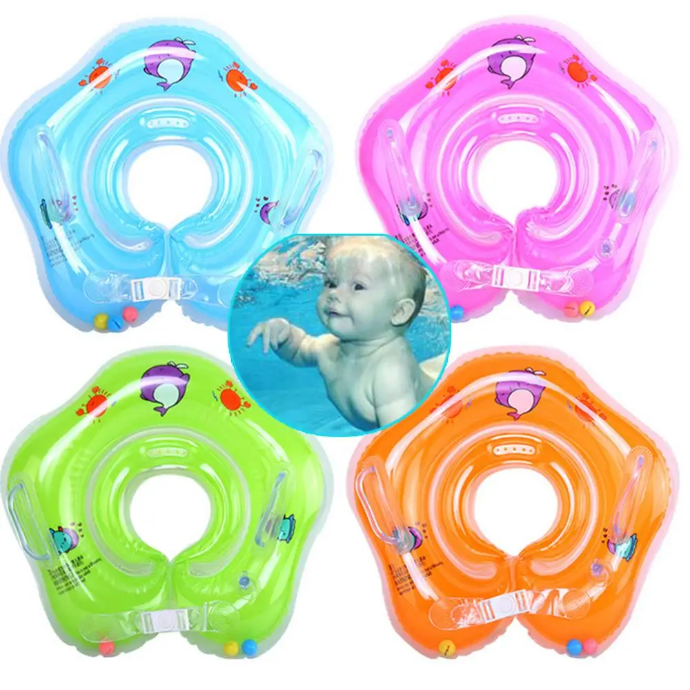 SwimmingBabyPoolsAccessoriesBabyInflatableRingBabyNeck