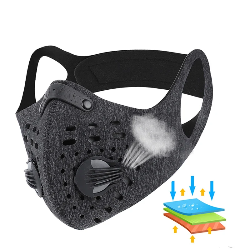 

FFP3 Respirator Filter Face Mask KN95 Protective Respirator Thick non-Woven Fabric Face Shield Cover FFP3 Dust Mask Reusable