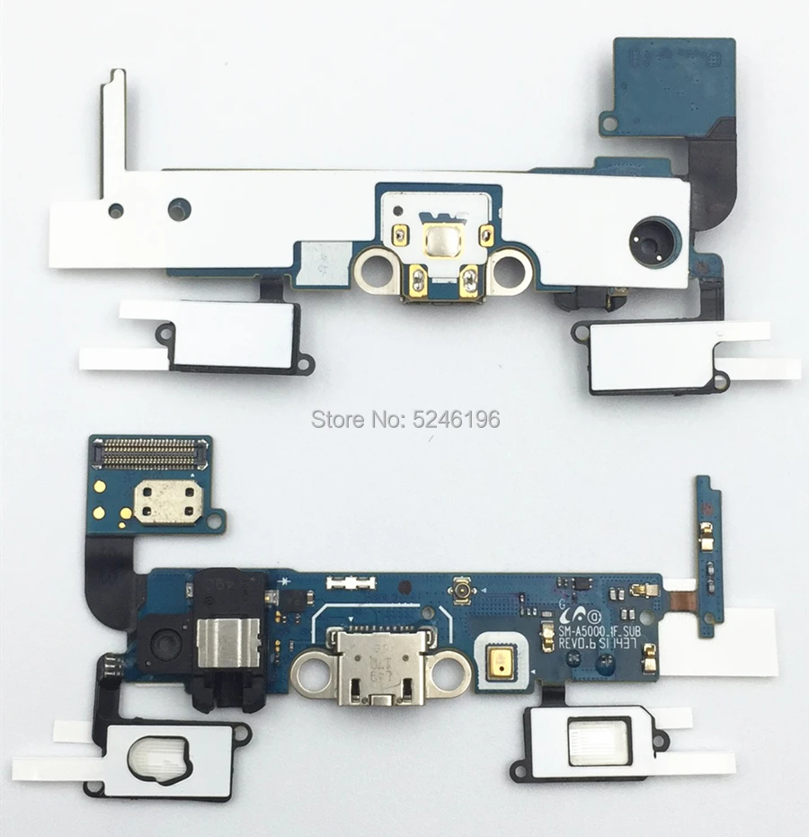 Micro usb зарядное устройство док-станция порт мини разъем гибкий кабель для samsung Galaxy A5 SM-A500F A500M A5000 A5009 печатная плата